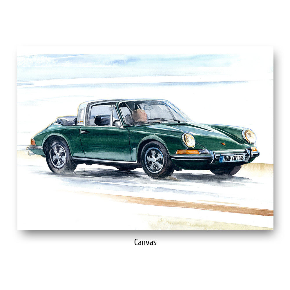 #0648A Porsche 911 - Modèle original Targa