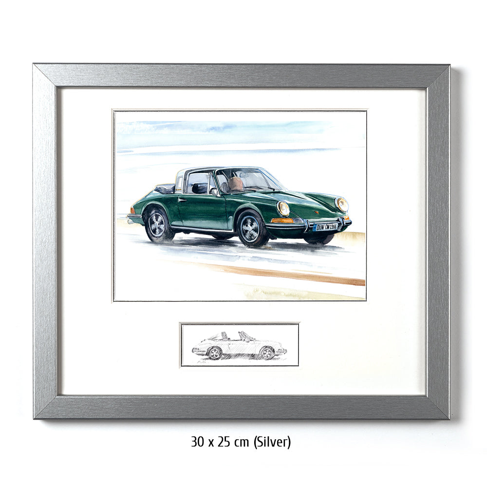#0648A Porsche 911 - Modèle original Targa