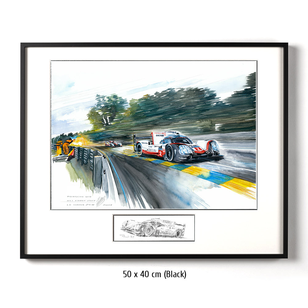 #0669B Porsche 919, vainqueur Le Mans 2017