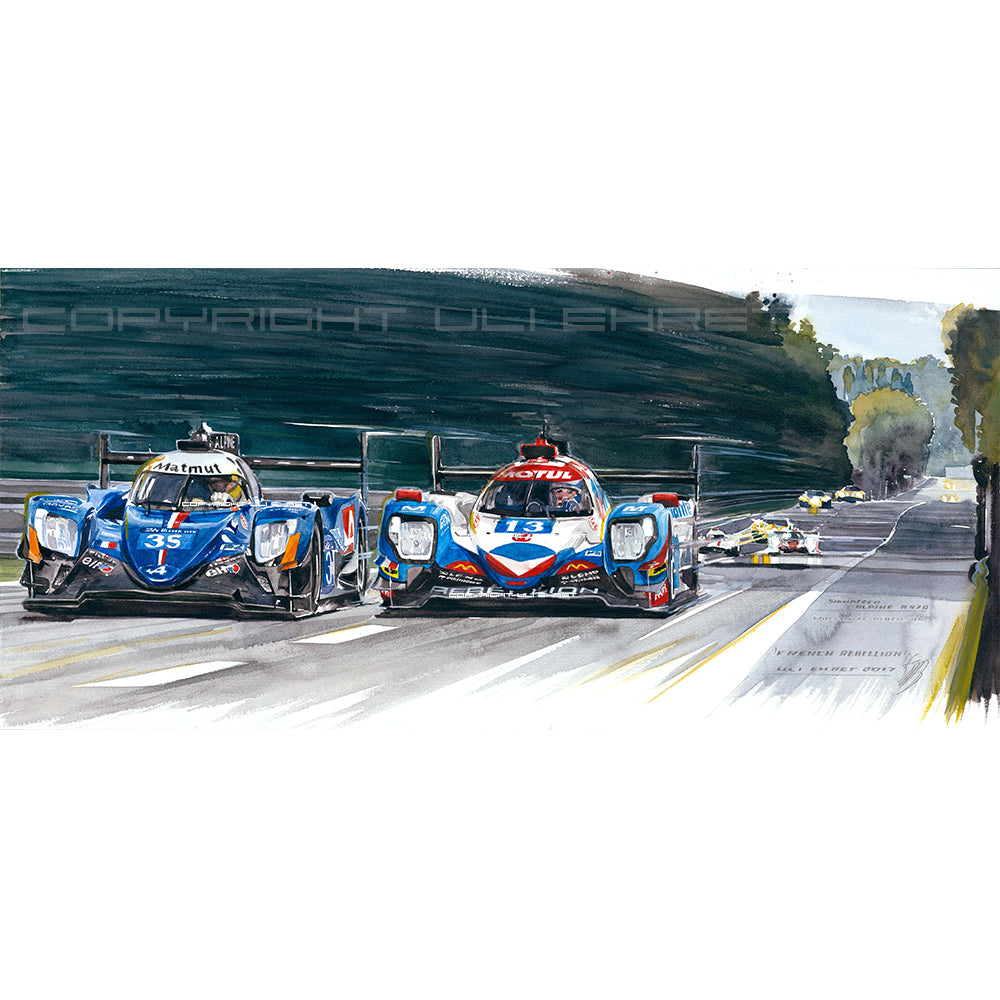 #0674XS 'Rébellion française', Alpine A470, Rebellion Vaillante Oreca