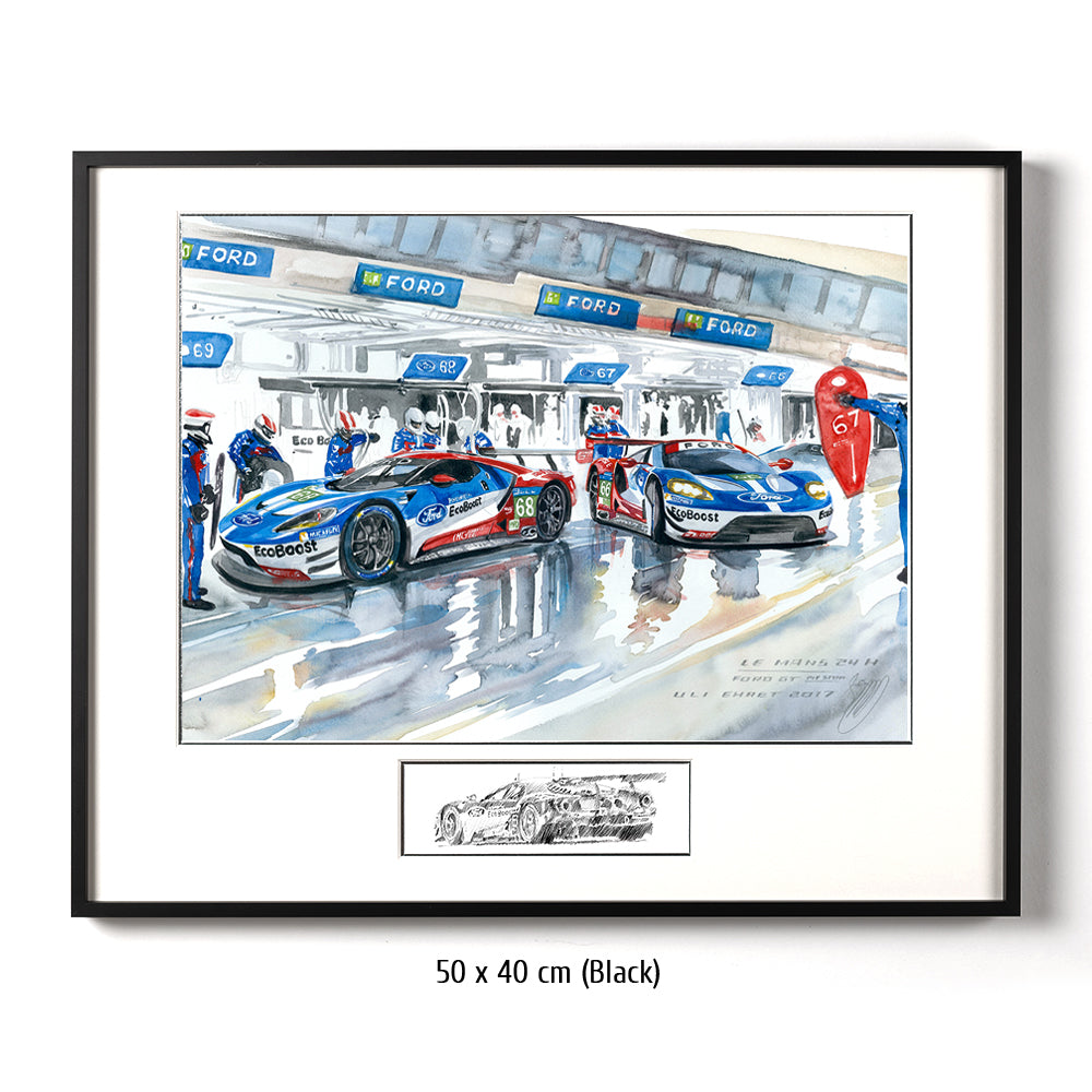 #0683 Arrêt au stand Ford GT50