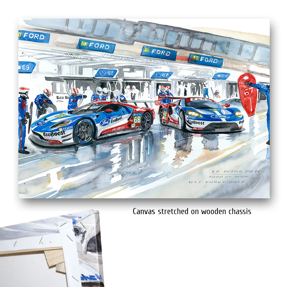 #0683 Arrêt au stand Ford GT50