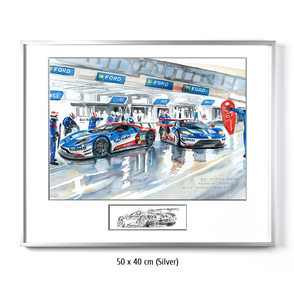 #0683 Arrêt au stand Ford GT50