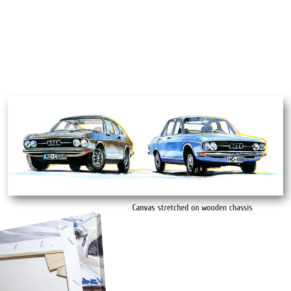 #0701 Audi 100, coupé et berline