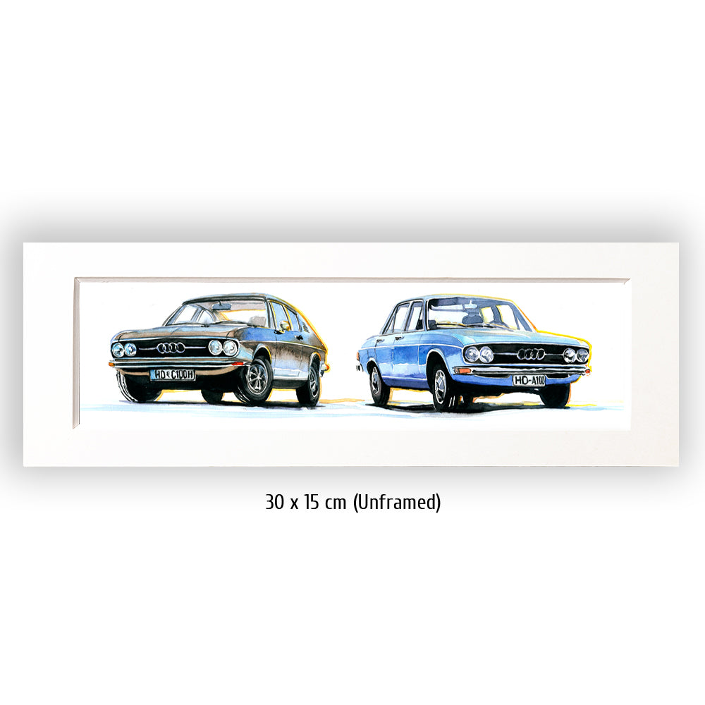 #0701 Audi 100, coupé et berline