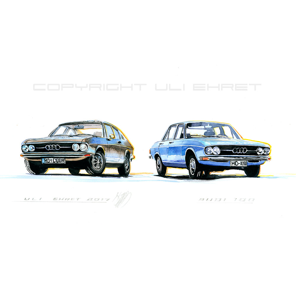 #0701 Audi 100, coupé et berline