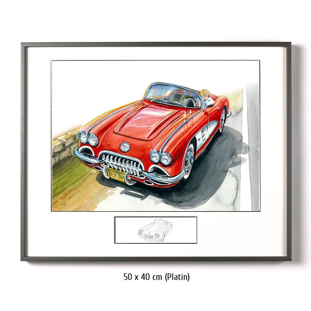#0726A Corvette C1 Cabriolet
