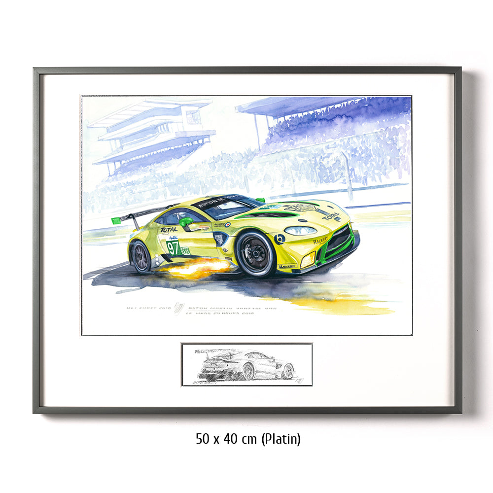 #0729 Une « Aston Martin Vantage AMR #97 »