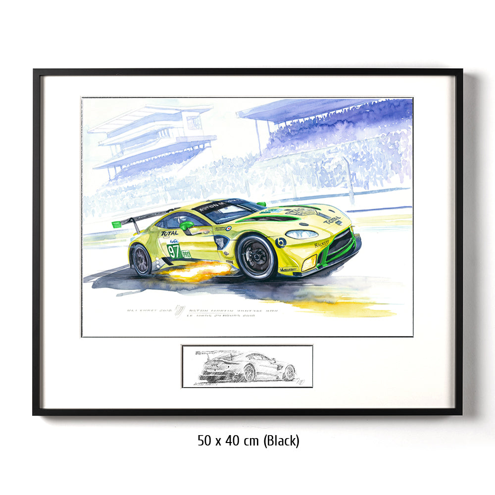 #0729 Une « Aston Martin Vantage AMR #97 »