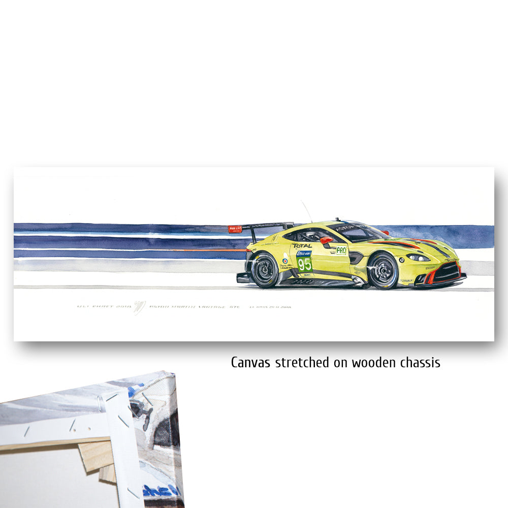 #0741 Une Aston Martin Vantage GTE #95