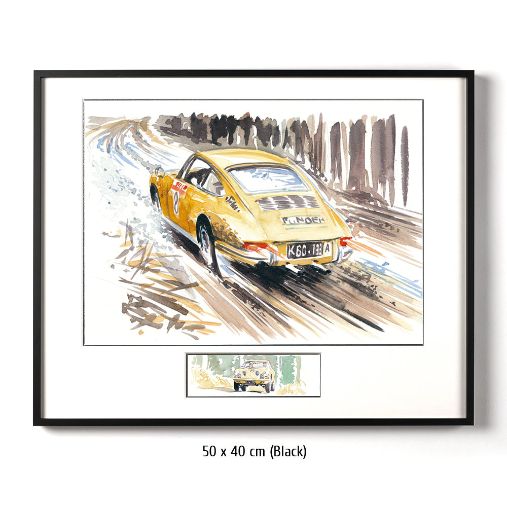 #0766 Porsche 911 modèle original - rallye