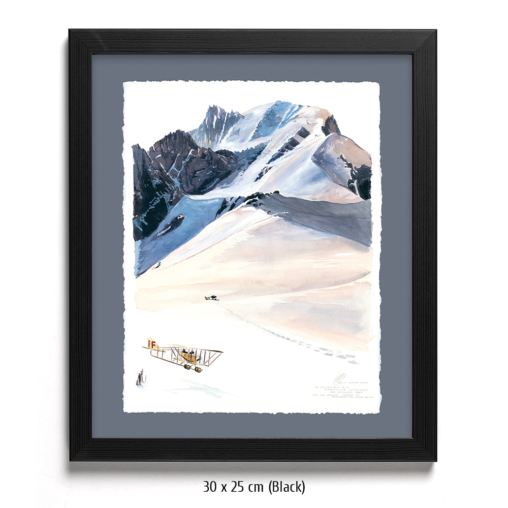 #0773 >> L ́ Aterissage sur le sommet du Montblanc <<