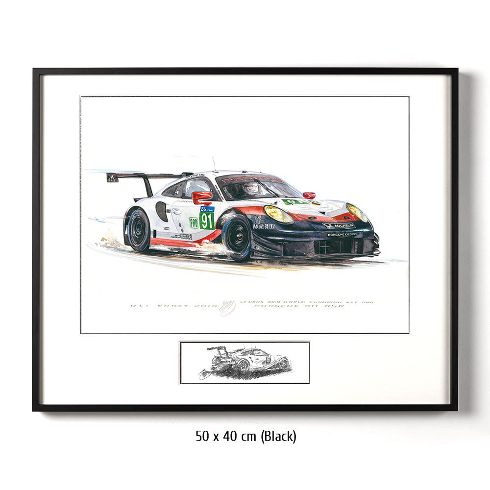 #0804 Une « Porsche 911 RSR #91 »