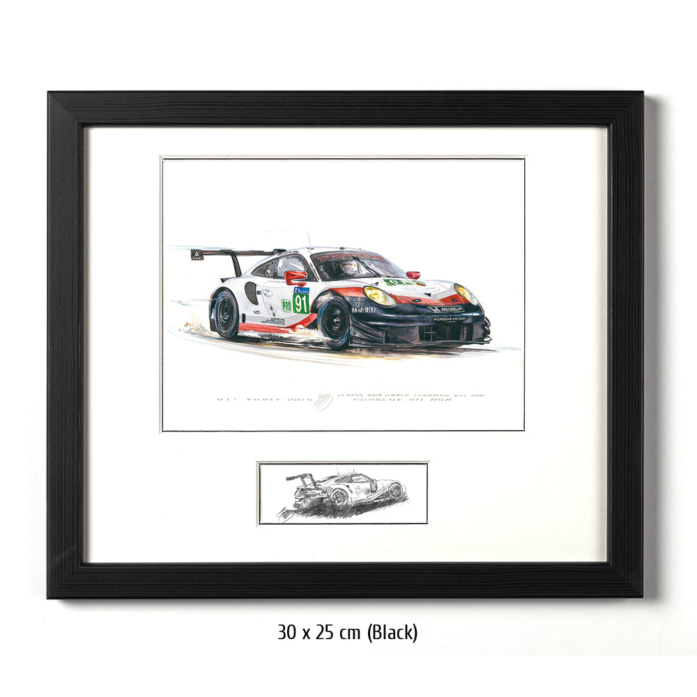 #0804 Une « Porsche 911 RSR #91 »