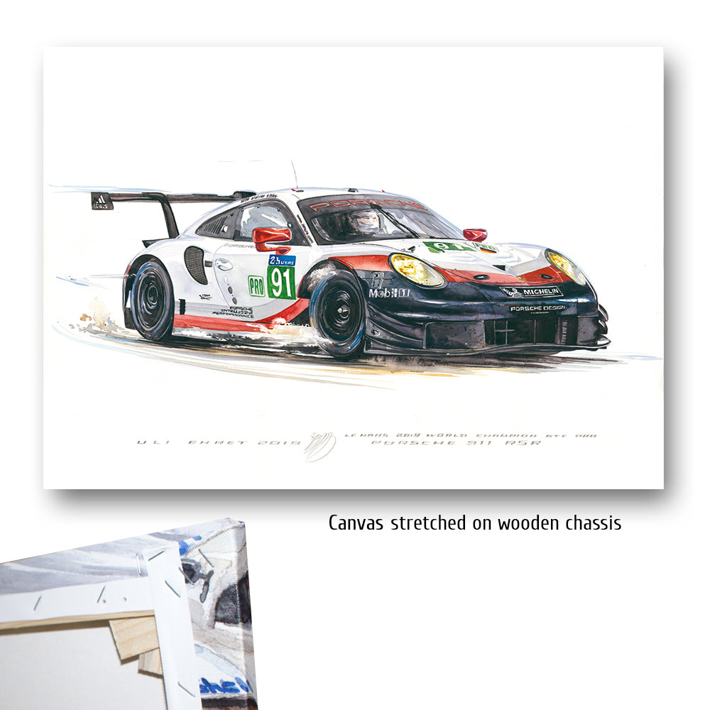 #0804 Une « Porsche 911 RSR #91 »