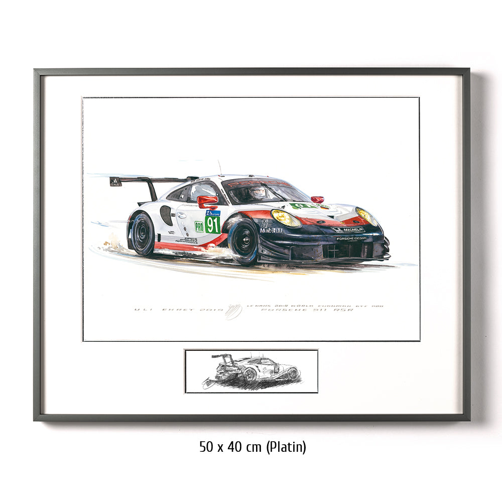 #0804 Une « Porsche 911 RSR #91 »