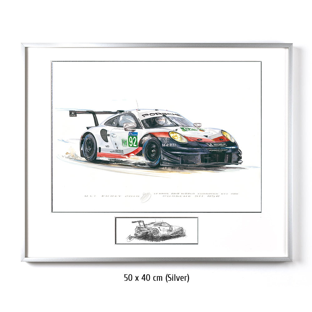 #0804 B "Porsche 911 RSR #92"