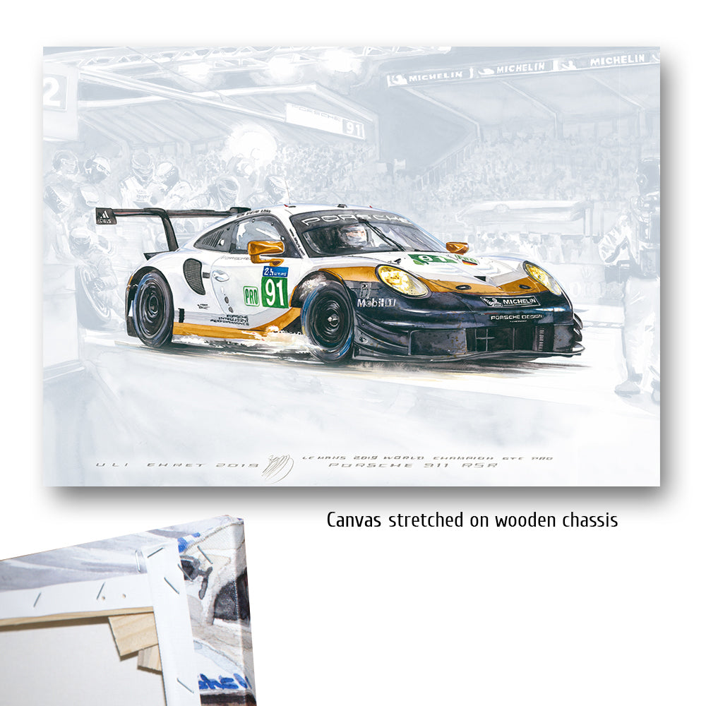 #0804 i "Porsche 911 RSR #91 or"