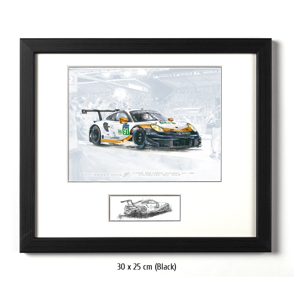 #0804 i "Porsche 911 RSR #91 or"