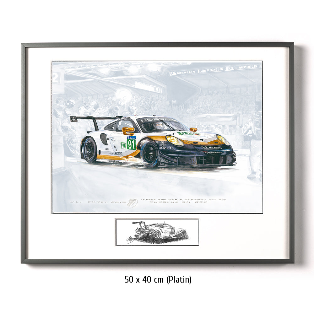 #0804 i "Porsche 911 RSR #91 or"