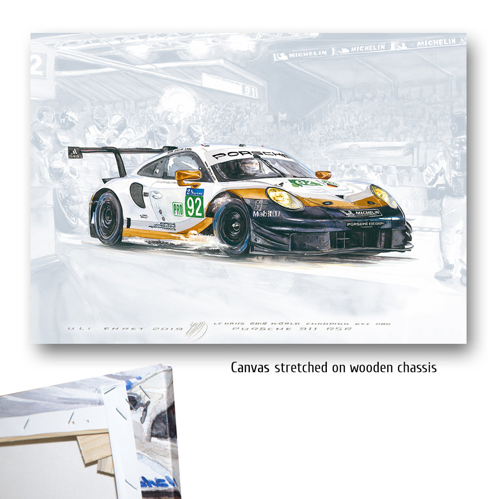 #0804 J "Porsche 911 RSR #92 or"