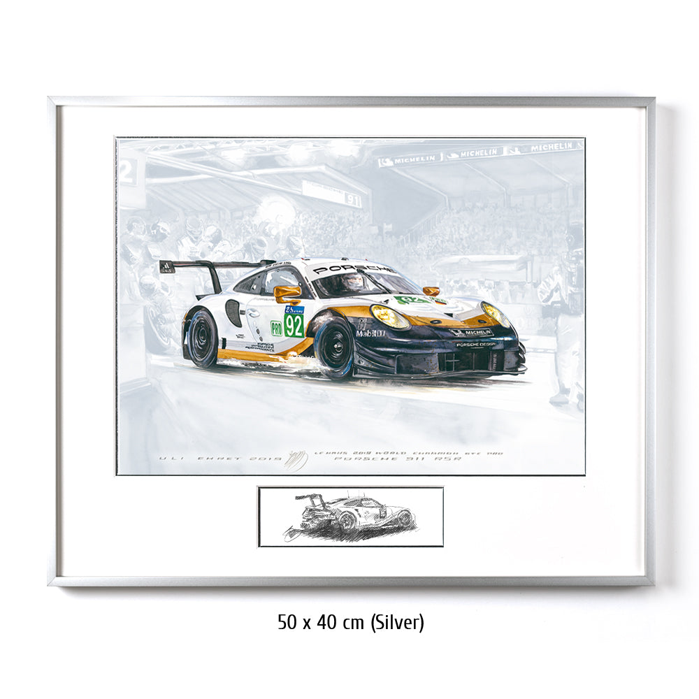 #0804 J "Porsche 911 RSR #92 or"