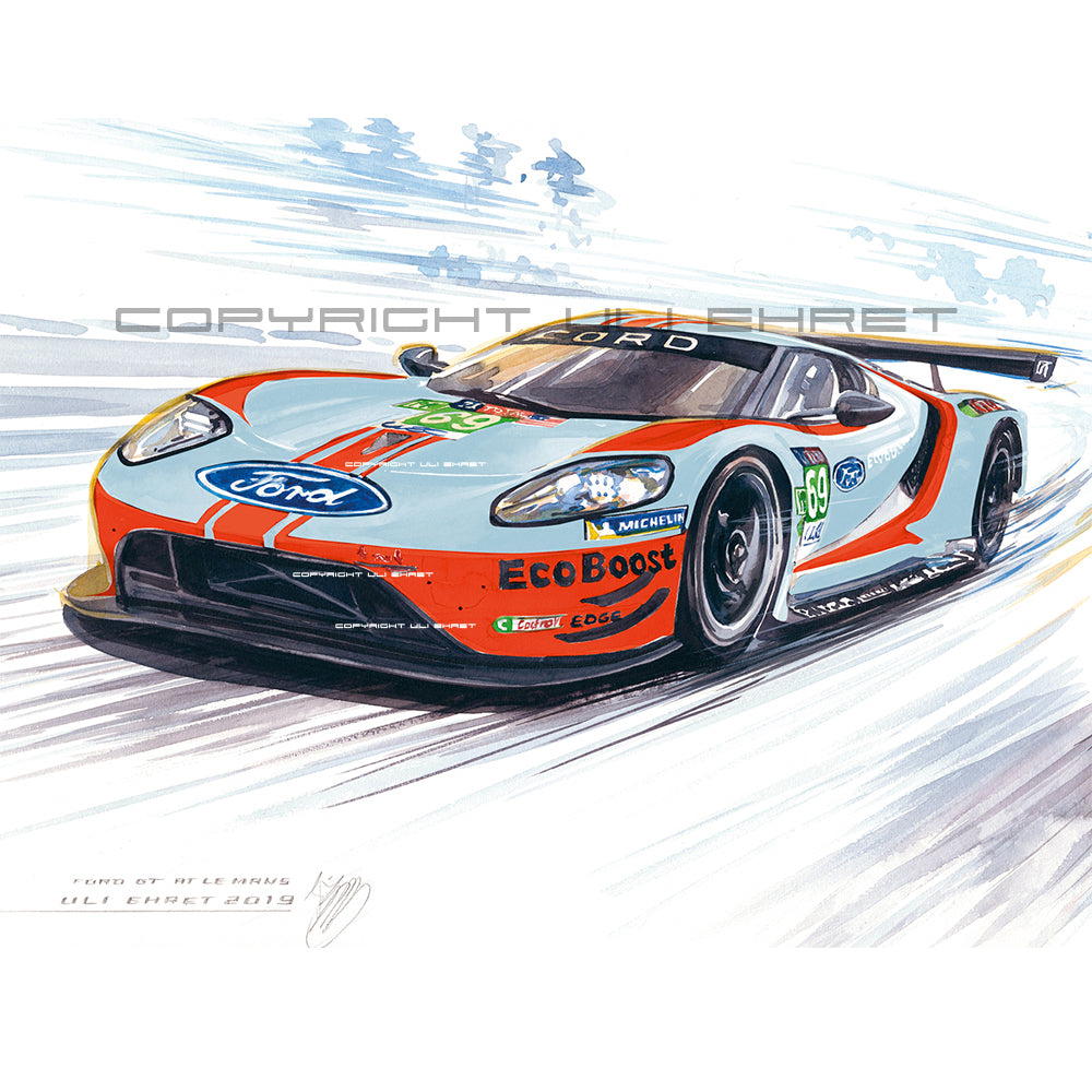 #0813 'D' Ford GT #69 24H du Mans 2019'