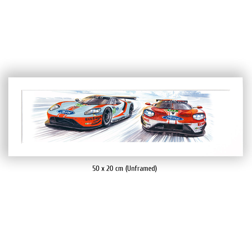 #0813B 'Ford GT #69 & #67 Le Mans 2019'