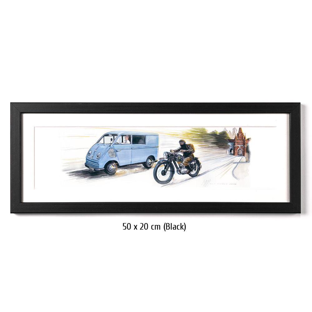 #0816 Camion express DKW et moto DKW