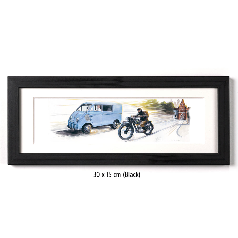 #0816 Camion express DKW et moto DKW