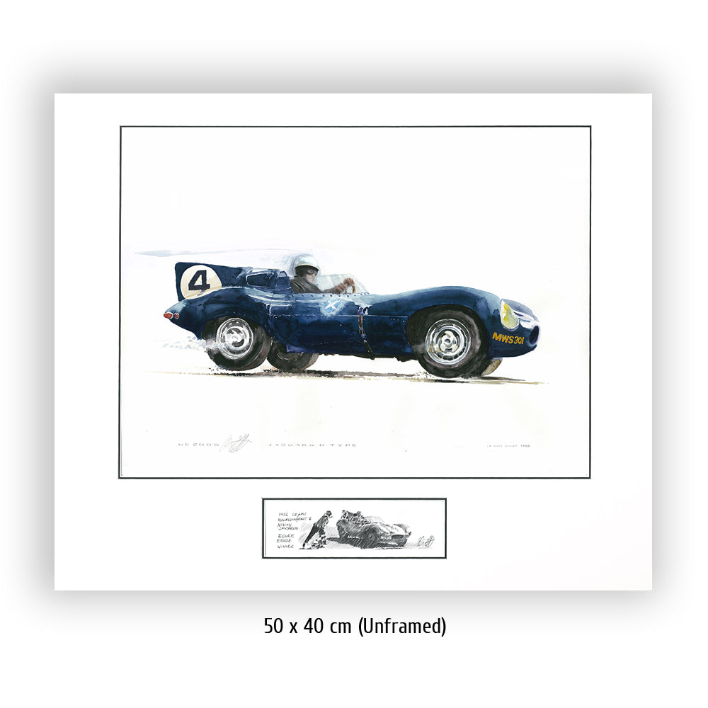#0084B Jaguar Type D
