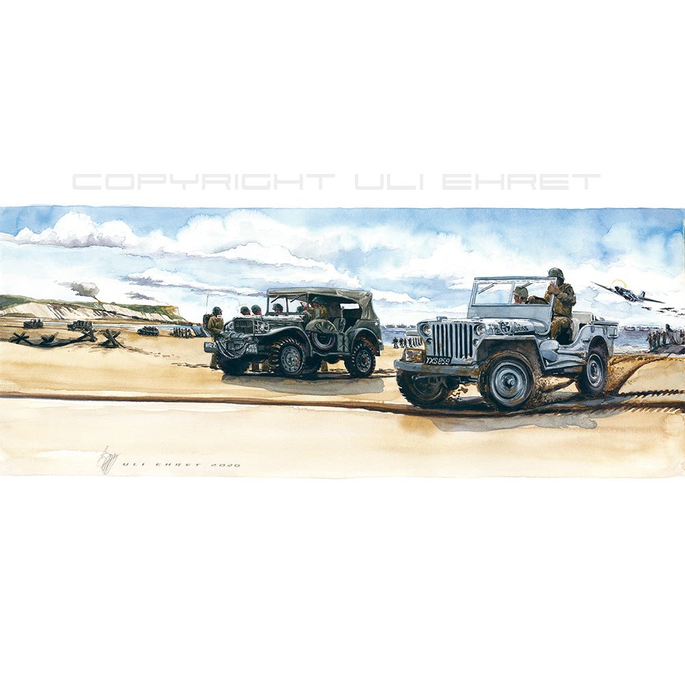 #0862 Willys Jeep et Dodge Commander