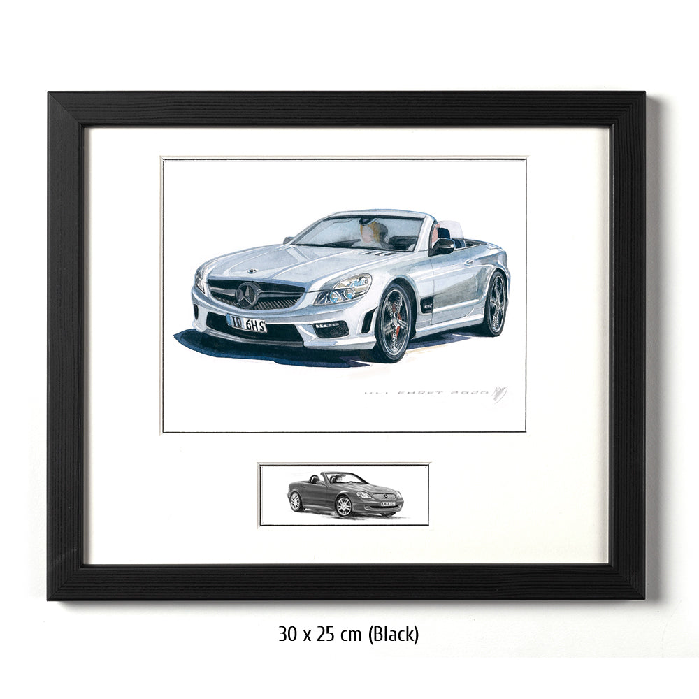 #0866 Une Mercedes SL 600 Cabriolet