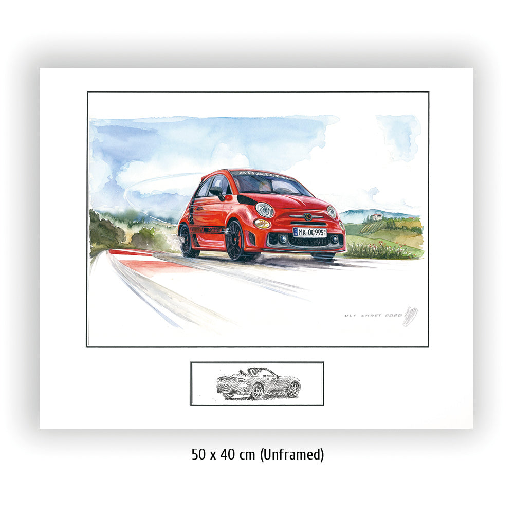 #0868 Une « Fiat Abarth 595 »