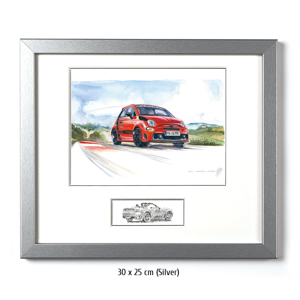 #0868 Une « Fiat Abarth 595 »