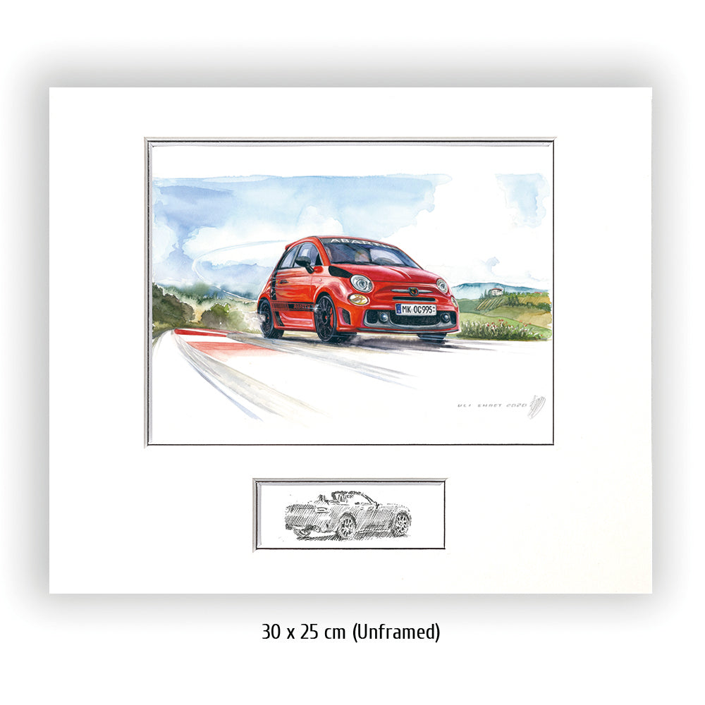 #0868 Une « Fiat Abarth 595 »