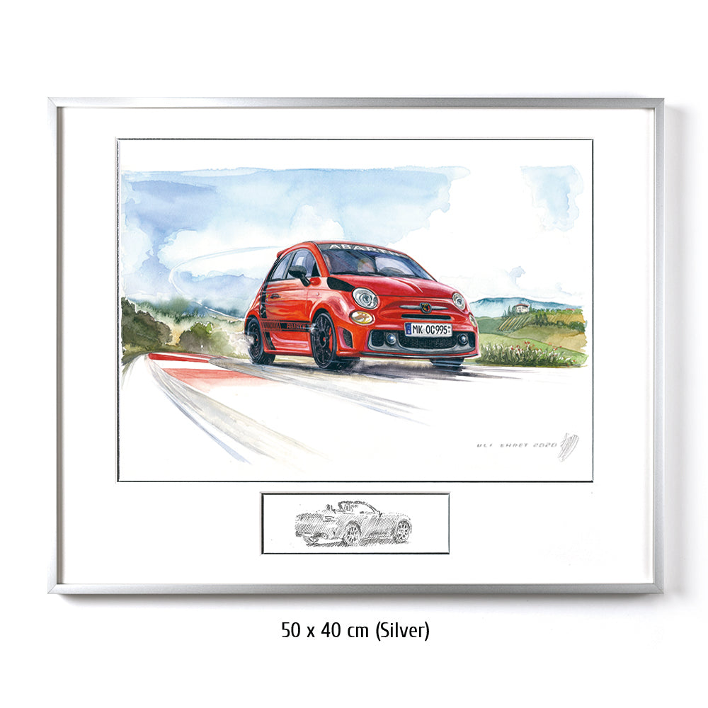 #0868 Une « Fiat Abarth 595 »