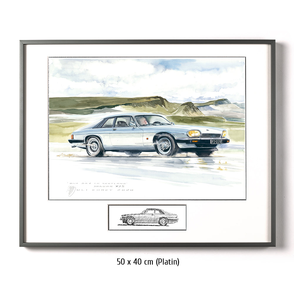 #0947 'Jaguar XJS en Ecosse'
