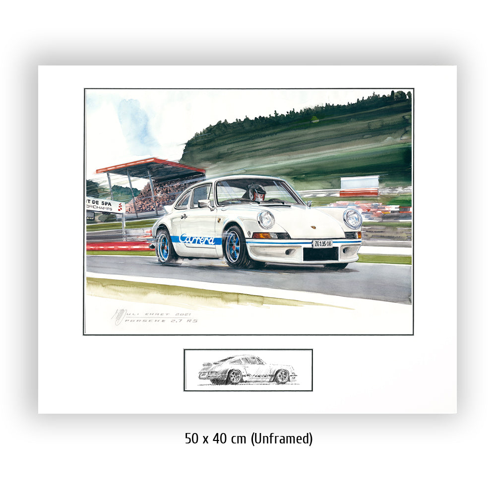 #0955 Porsche 911 RS, construite en 1973