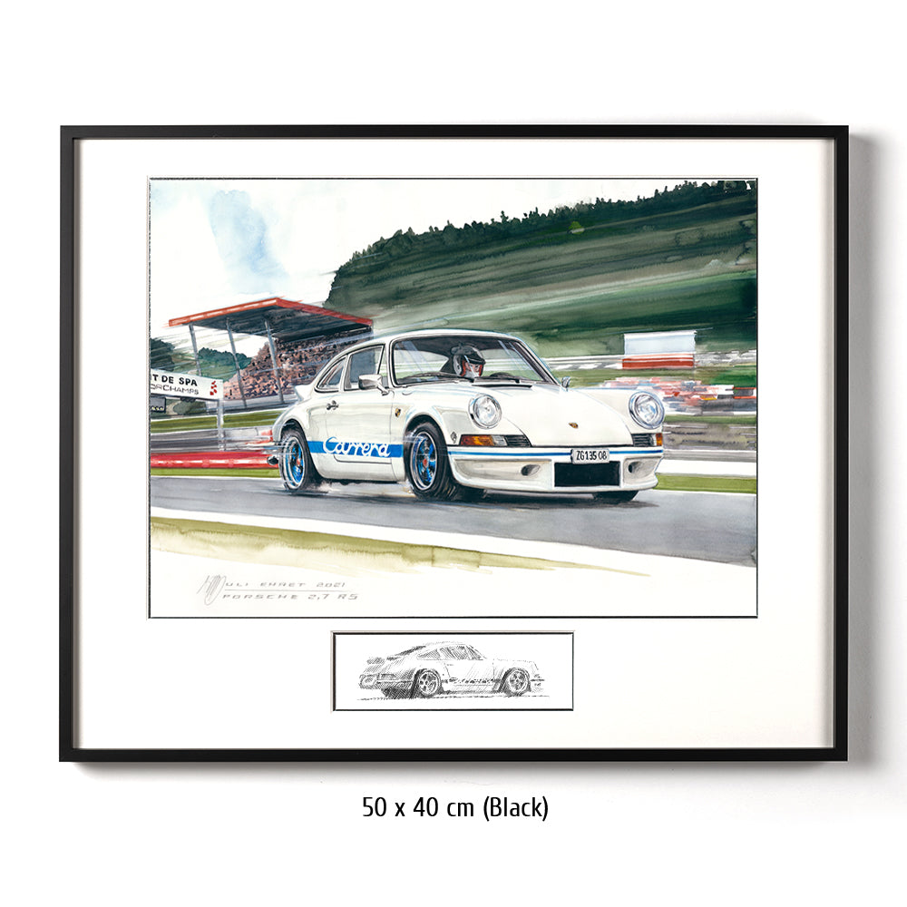 #0955 Porsche 911 RS, construite en 1973