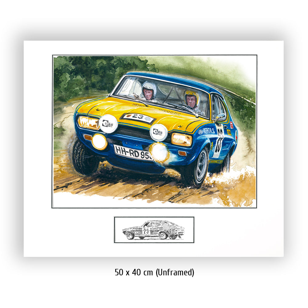 #0963 Une 'Ford Capri RS - Walter Röhrl'