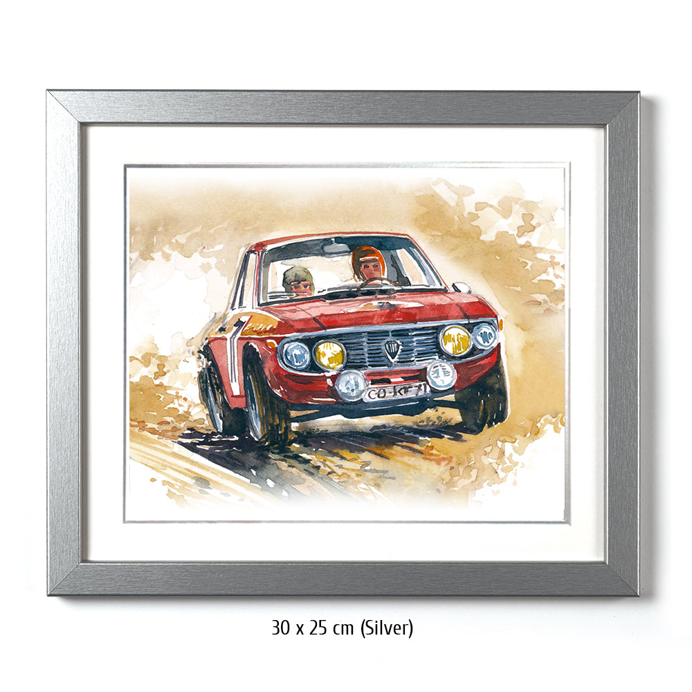 #0963D Lancia Fulvia 1.6HF