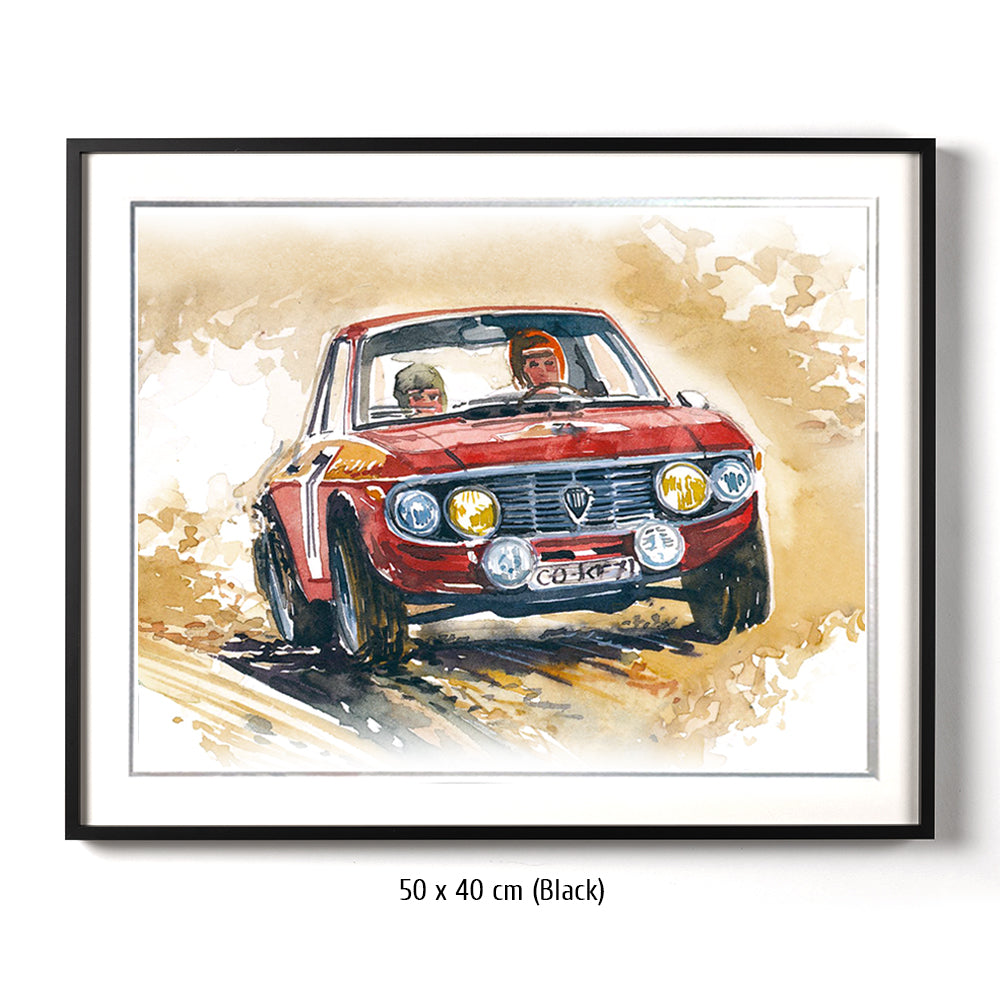 #0963D Lancia Fulvia 1.6HF