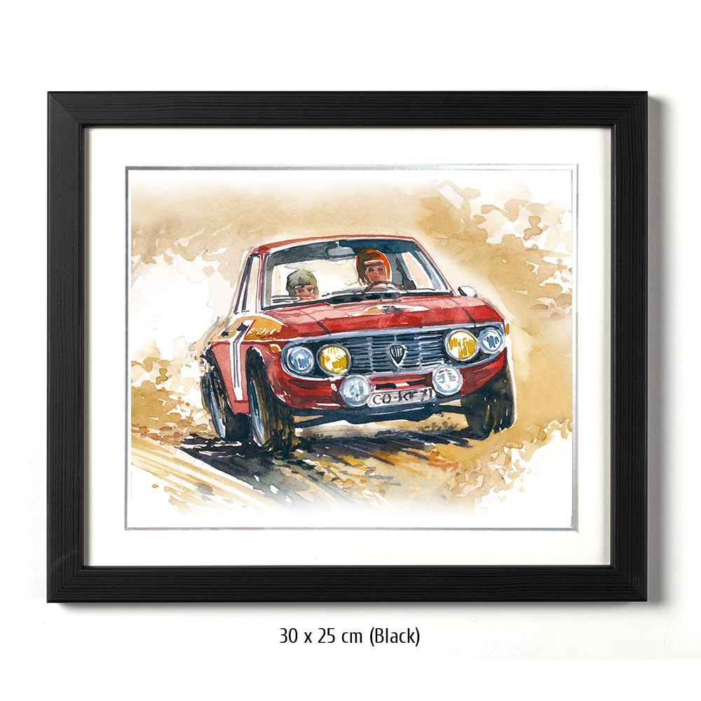 #0963D Lancia Fulvia 1.6HF