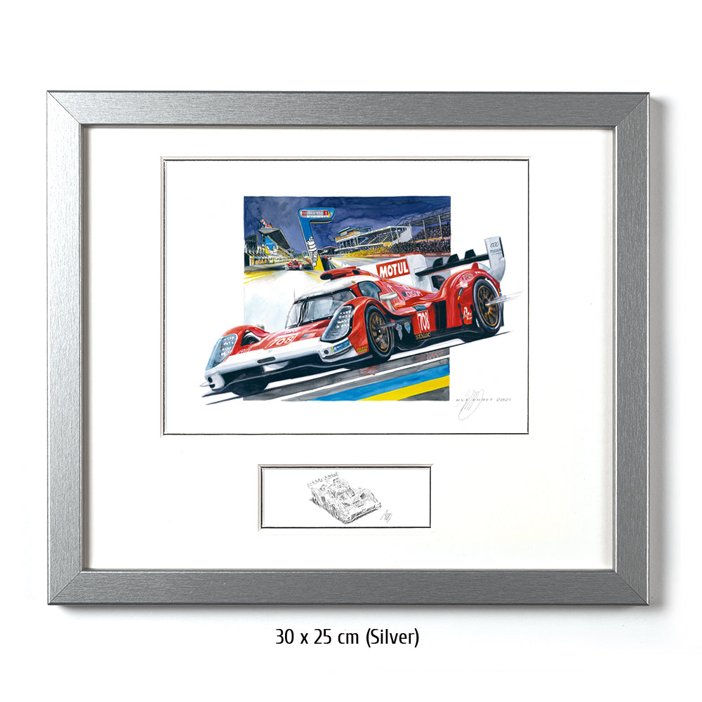 #0973 F 'Glickenhaus #708 aux 24H du Mans'