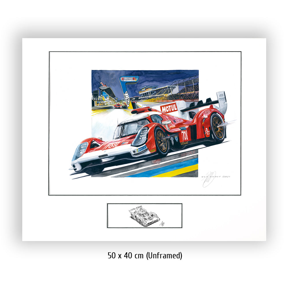 #0973 F 'Glickenhaus #708 aux 24H du Mans'