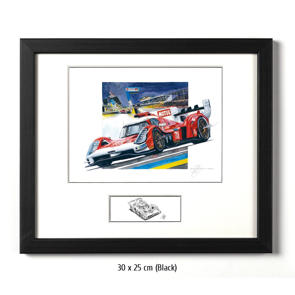 #0973 F 'Glickenhaus #708 aux 24H du Mans'