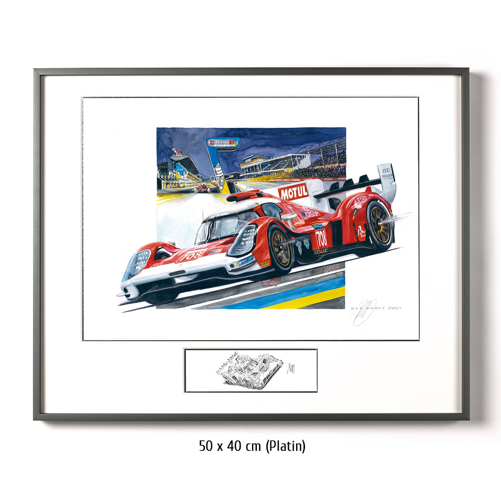 #0973 F 'Glickenhaus #708 aux 24H du Mans'