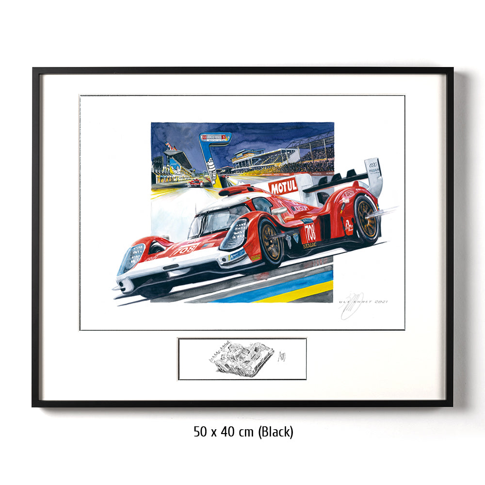 #0973 F 'Glickenhaus #708 aux 24H du Mans'