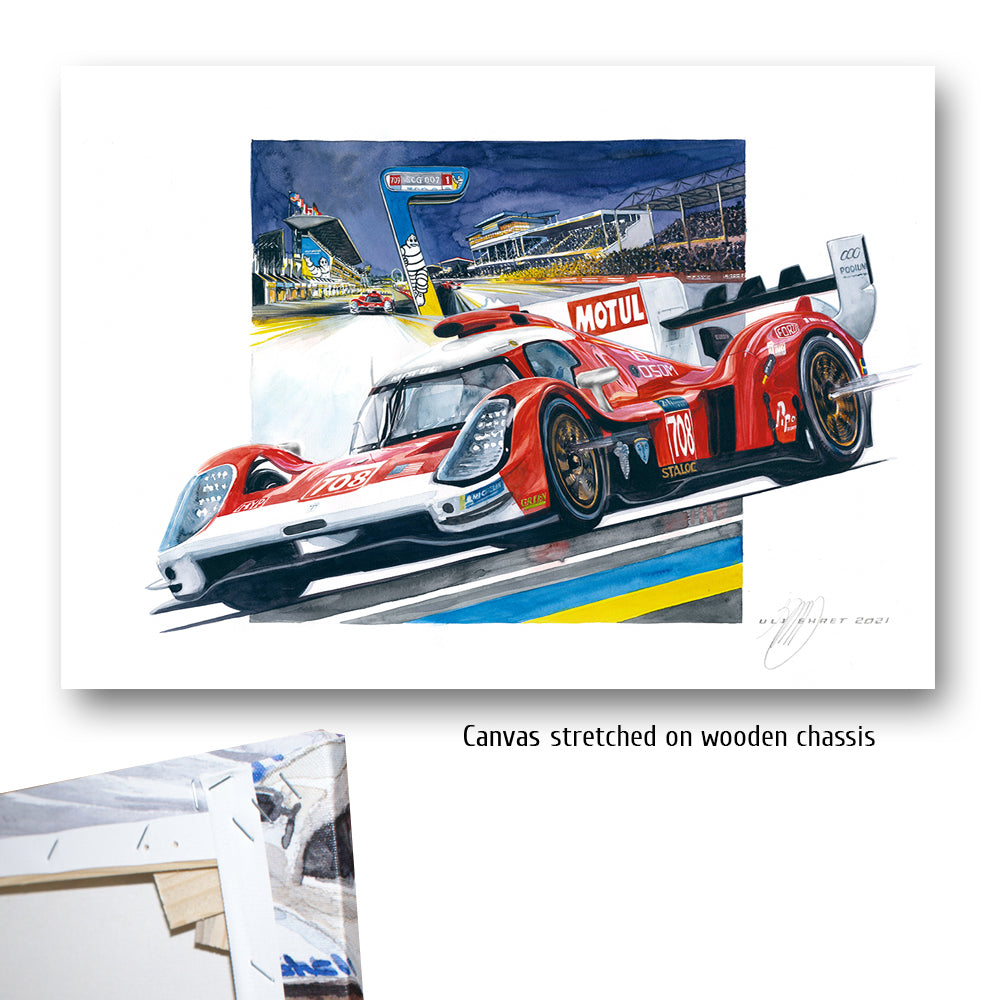 #0973 F 'Glickenhaus #708 aux 24H du Mans'